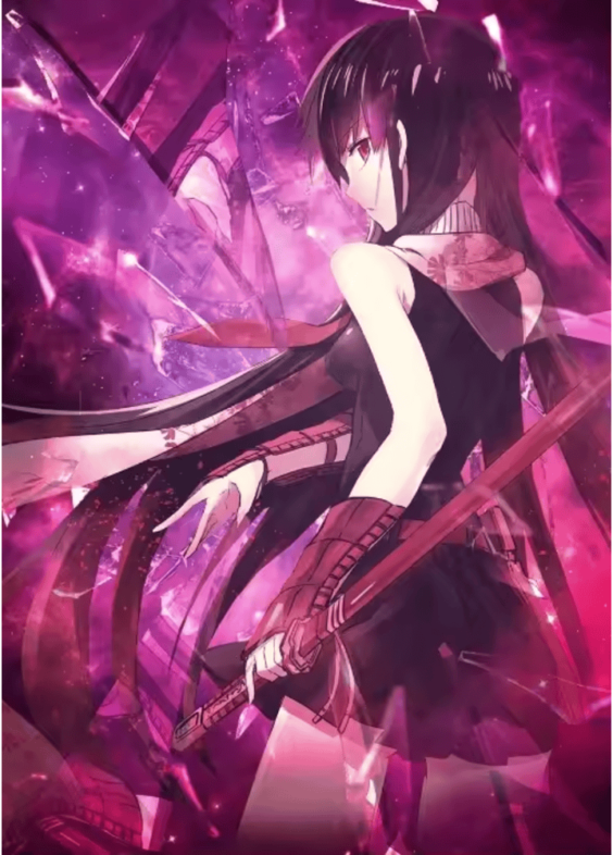 Akame Ga Kill Akame Anime Canvas Wall Decor