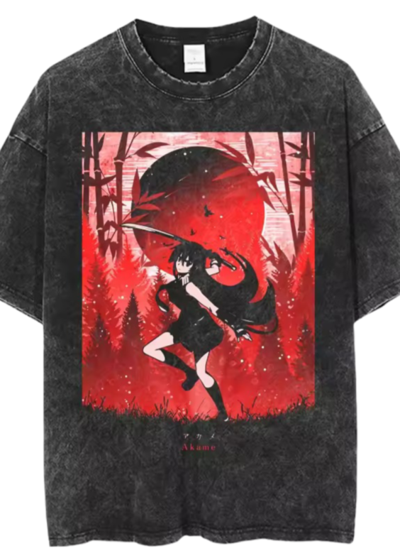 Akame Ga Kill Anime Akame Short-Sleeve T-Shirt