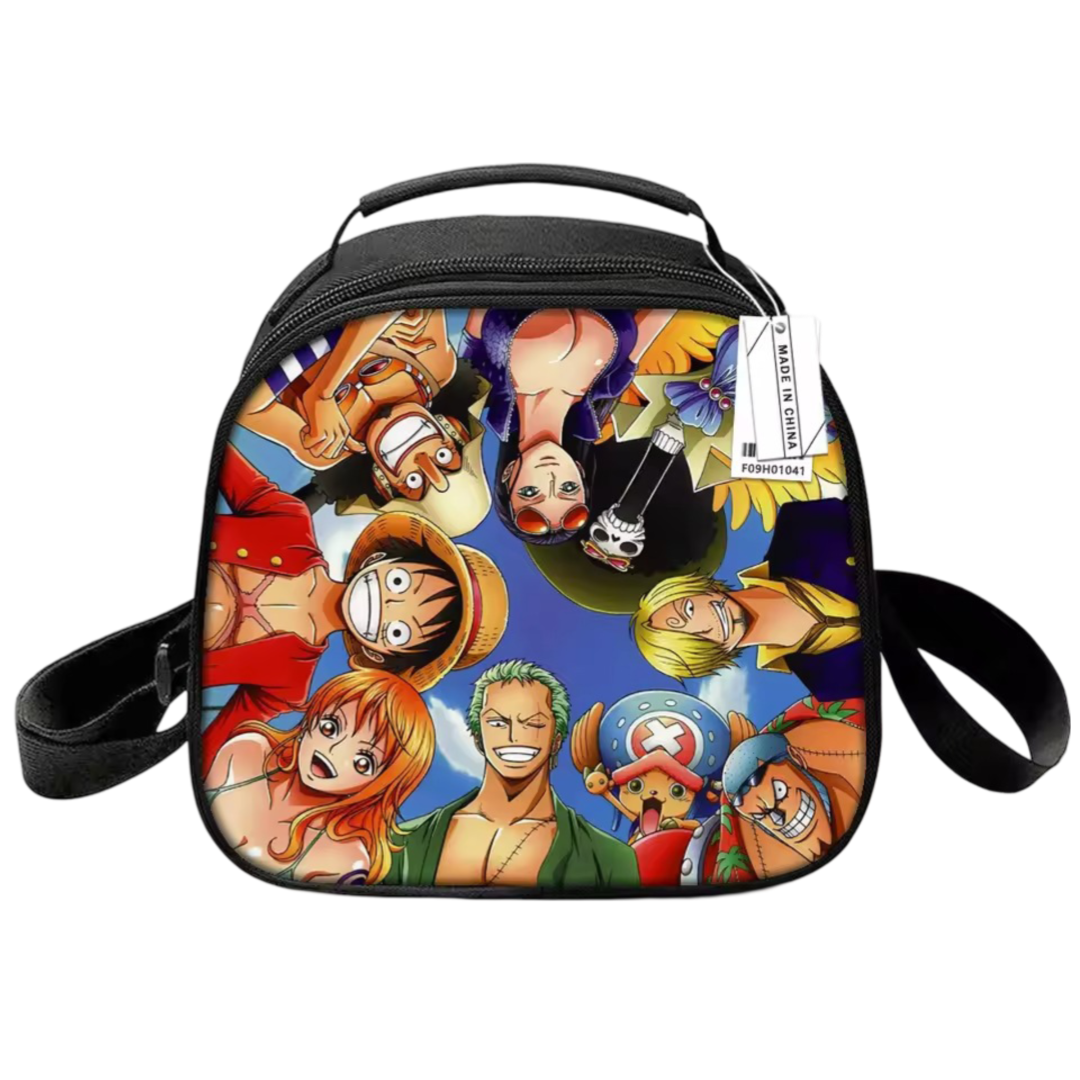 One Piece Straw Hat Pirates Anime Lunch Bag One Piece Straw Hat Pirates Anime Lunch Bag