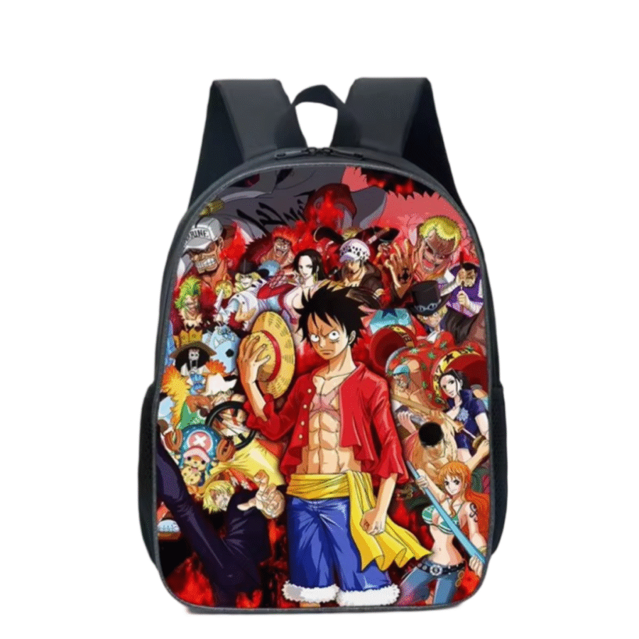 Anime One Piece Character Schoolbag Anime One Piece Character Schoolbag