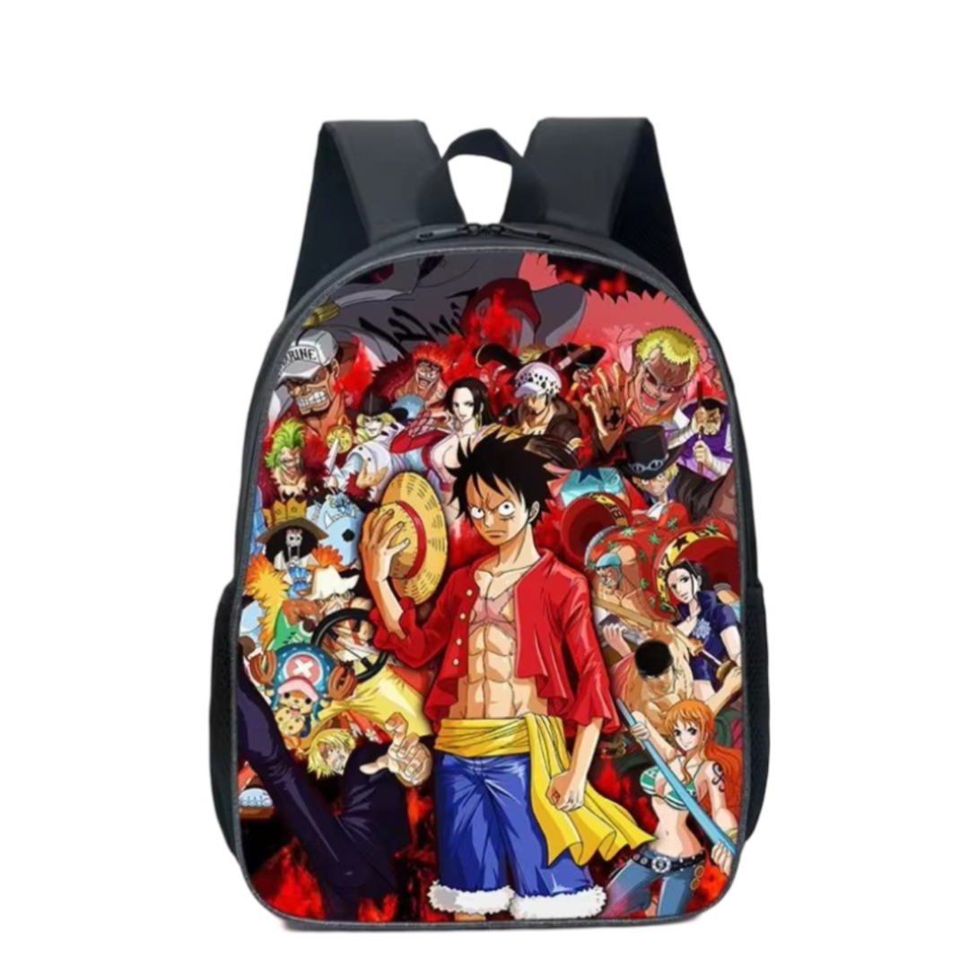 Anime One Piece Character Schoolbag Anime One Piece Character Schoolbag