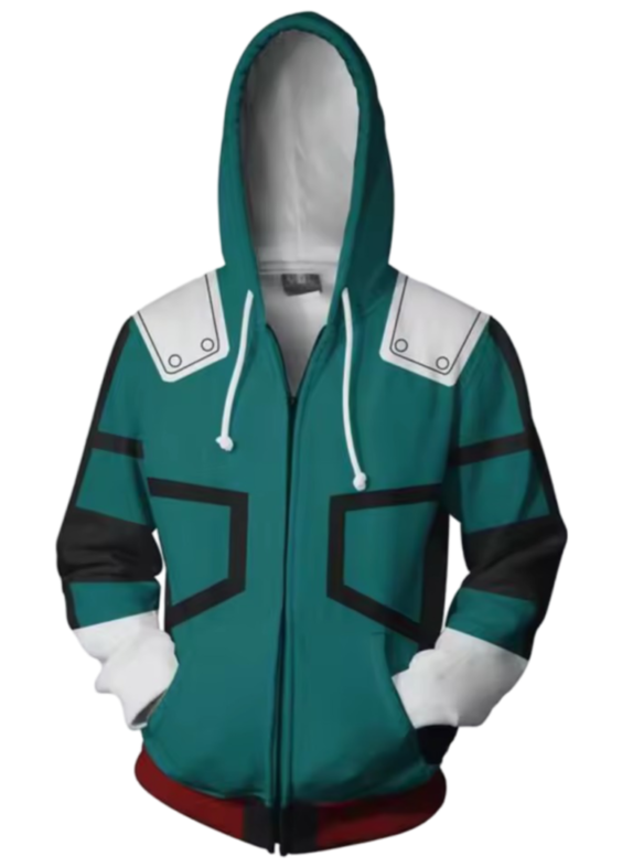 My Hero Academia Anime Izuku Midoriya Sweatshirts