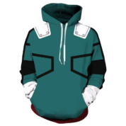 Anime My Hero Academia Izuku Midoriya Winter Sweatshirts