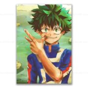 Izuku Midoriya Anime Canva Poster