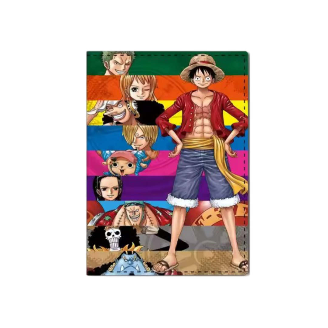 Anime One Piece Character PU Passport Holder Anime One Piece Character PU Passport Holder