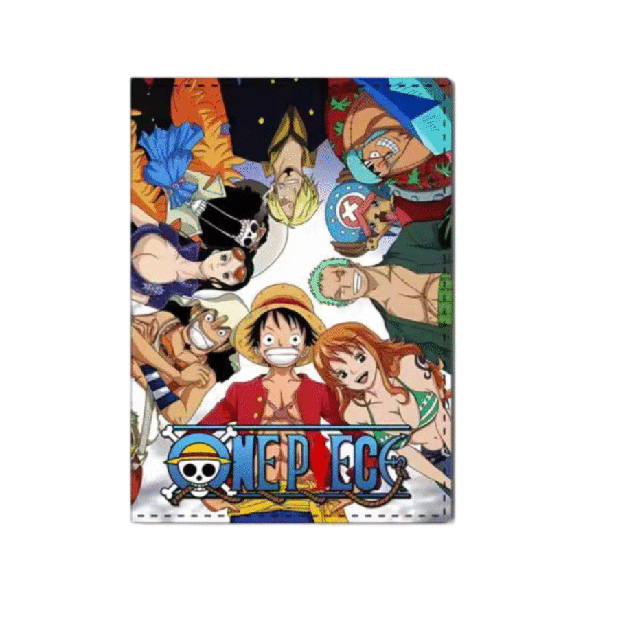 One Piece Anime Character PU Passport Holder One Piece Anime Character PU Passport Holder