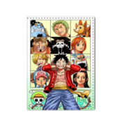 One Piece Character Anime PU Passport Holder
