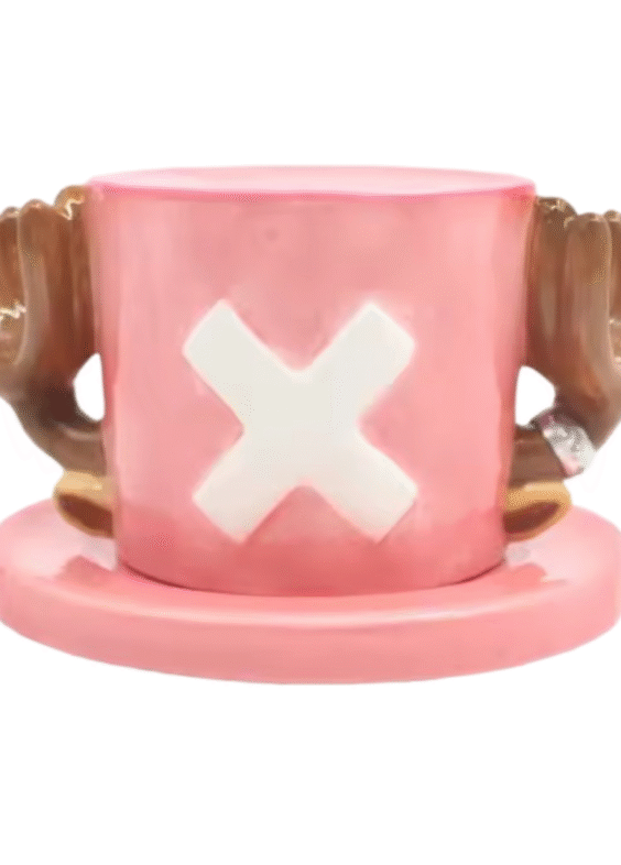 Anime One Piece Tony Tony Chopper Hat Shaped Ceramic Coffee Cup