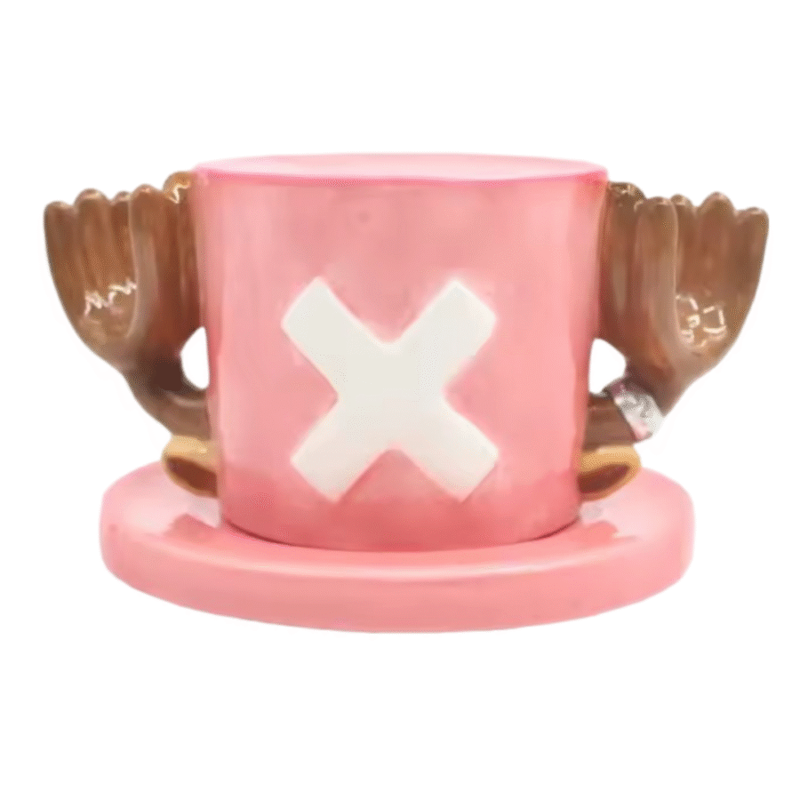 Anime One Piece Tony Tony Chopper Hat Shaped Ceramic Coffee Cup Anime One Piece Tony Tony Chopper Hat Shaped Ceramic Coffee Cup