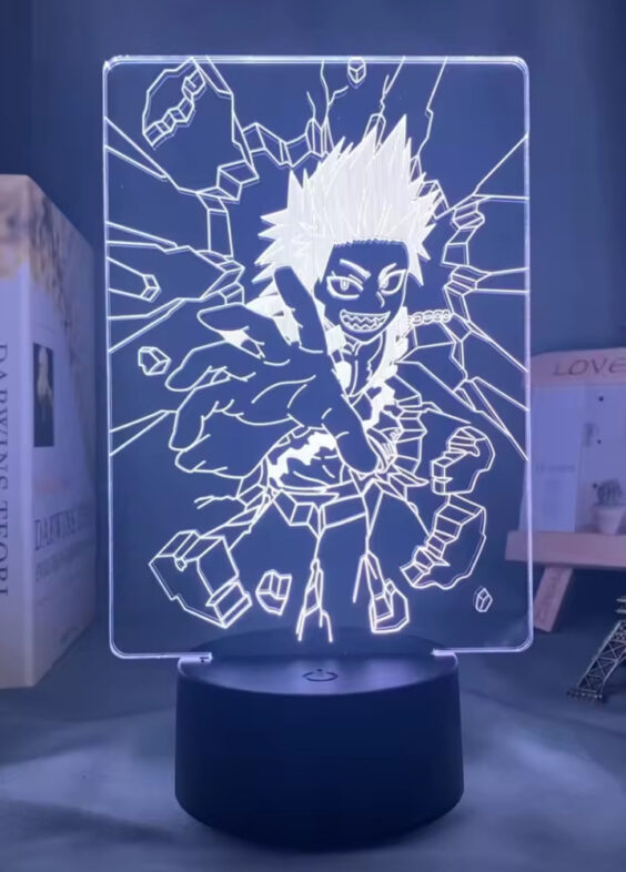 My Hero Academia Eijiro Kirishima Anime LED Acrylic Stand