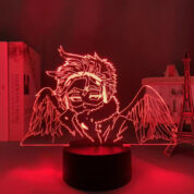 Anime My Hero Academia Hawks Red LED Acrylic Stand