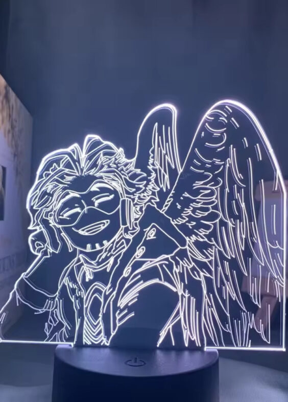 Anime My Hero Academia Hawks LED Acrylic Stand