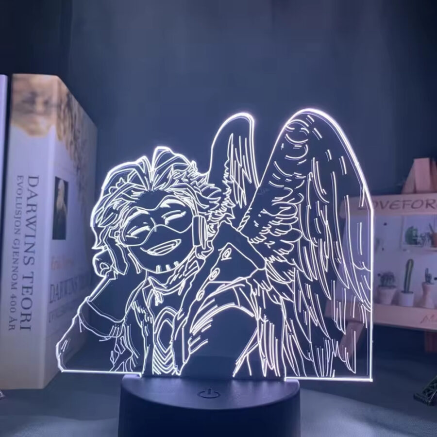 Anime My Hero Academia Hawks LED Acrylic Stand