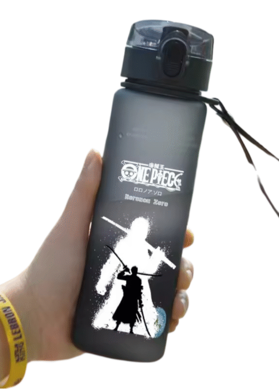 Anime One Piece Roronoa Zoro Water Bottle