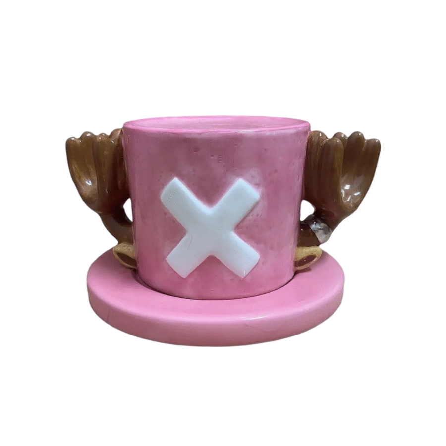 Anime One Piece Tony Tony Chopper Hat Shaped Coffee Mug Anime One Piece Tony Tony Chopper Hat Shaped Coffee Mug