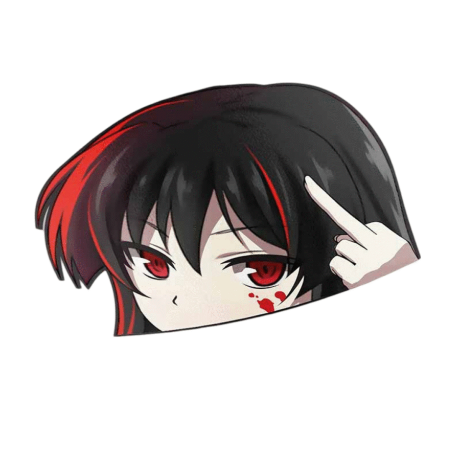 Anime Akame Ga Kill Car Sticker Anime Akame Ga Kill Car Sticker