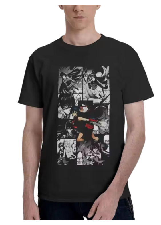 Anime Akame Ga Kill Short Sleeve Casual T-Shirt