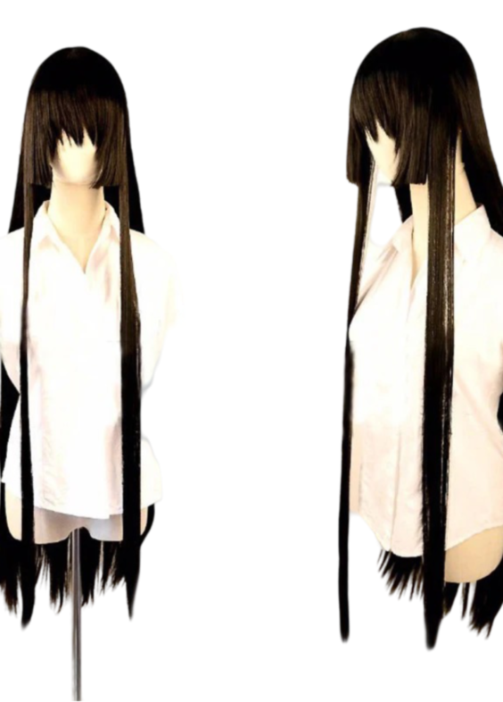 100cm Akame Ga Kill Anime Akame Long Heat Resistant Cosplay Wig