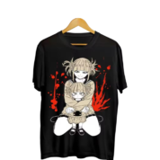 Anime My Hero Academia Himiko Toga Black T-Shirt