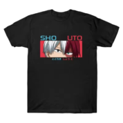 Anime My Hero Academia Shoto Todoroki Short Sleeve T-Shirt