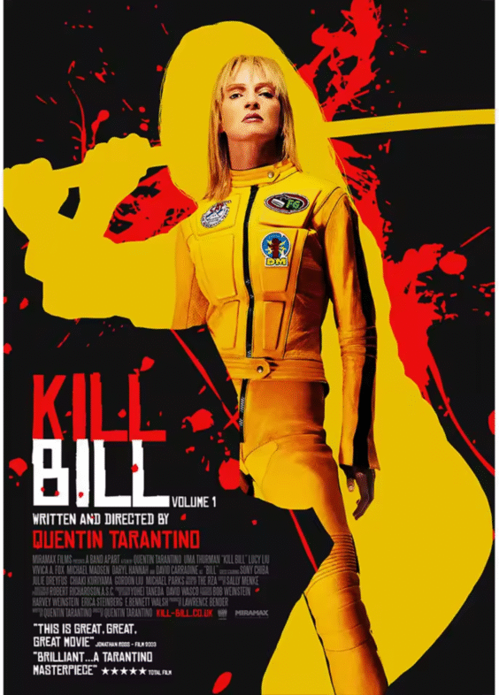 Anime Kill Bill: Volume 1 Poster Painting Wall Art