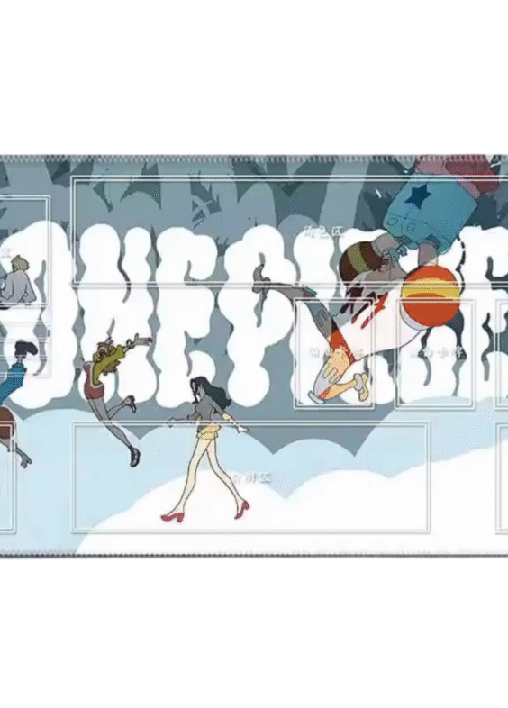 Anime One Piece Egghead Arc Trading Card Playmat