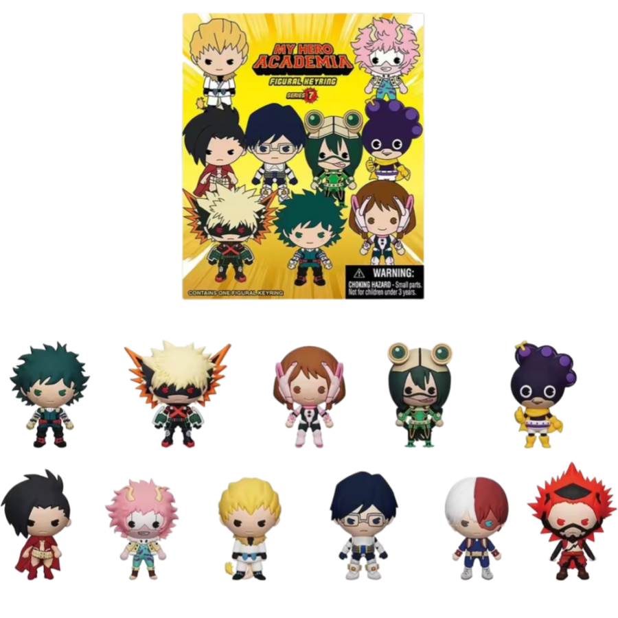 Anime My Hero Academia Character Keychain