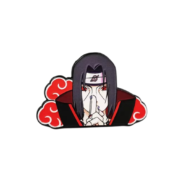 Anime Naruto Akatsuki Uchiha Enamel Brooch