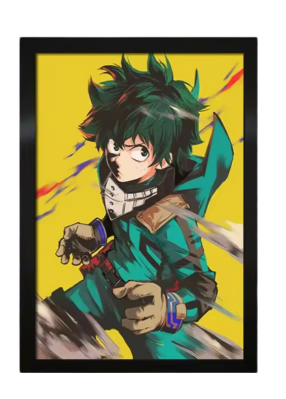 Anime My Hero Academia Izuku Midoriya Canvas Painting Wall Decor