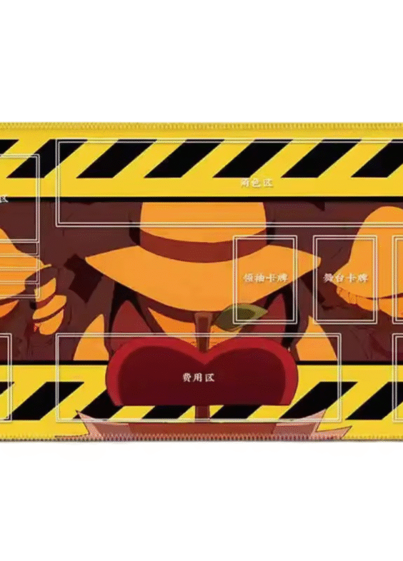 One Piece Anime Luffy Trading Card Playmat