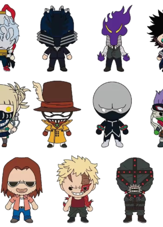 My Hero Academia Anime Character Keychain