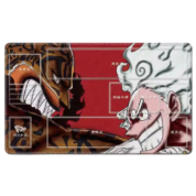Anime One Piece Lucci Vs Luffy Trading Card Playmat