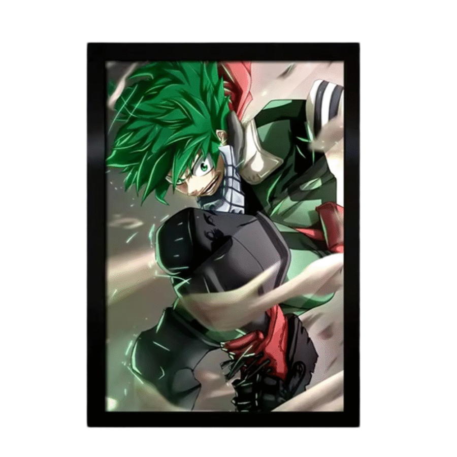 Anime Izuku Midoriya Painting Wall Decor Anime Izuku Midoriya Painting Wall Decor