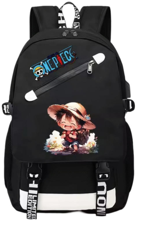 One Piece Monkey D. Luffy Anime Backpack For Students