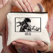 My Hero Academia Anime Izuku Midoriya Makeup Bag