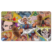 One Piece Anime Luffy Gear 5 With Friends Trading Card Playmat