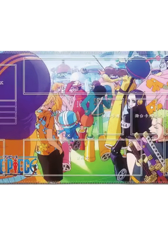 One Piece Anime Straw Hat Pirates Trading Card Playmat