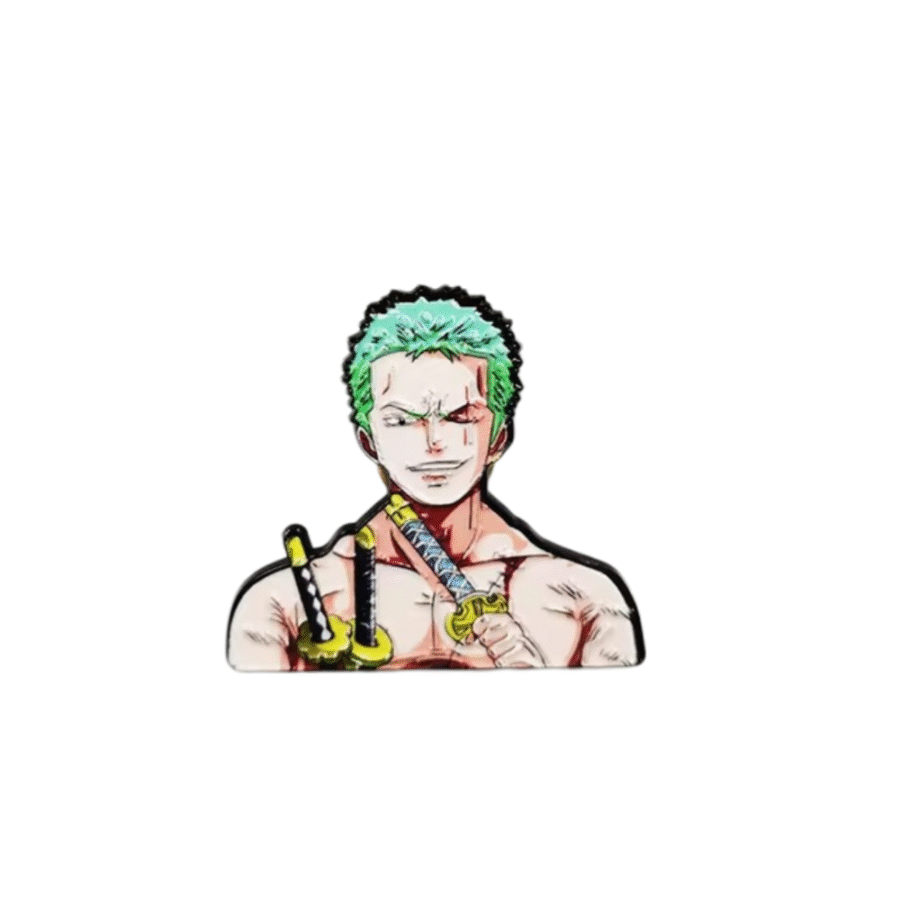 Anime Roronoa Zoro Enamel Brooch Anime Roronoa Zoro Enamel Brooch