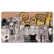 Anime One Piece Straw Hat Pirates Trading Card Playmat