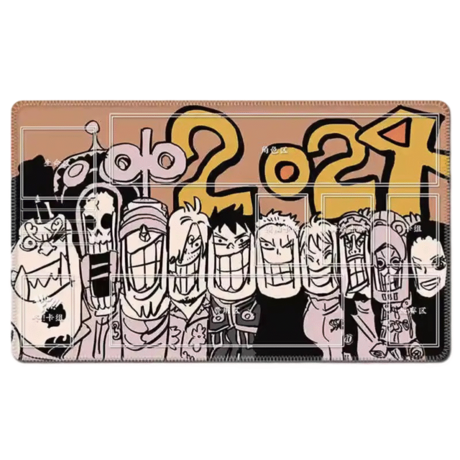 Anime One Piece Straw Hat Pirates Trading Card Playmat Anime One Piece Straw Hat Pirates Trading Card Playmat