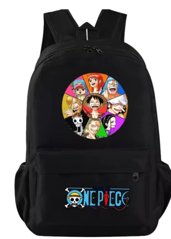 Anime One Piece Character Student Schoolbag