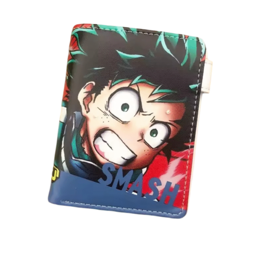 Anime My Hero Academia Izuku Midoriya Wallet Anime My Hero Academia Izuku Midoriya Wallet