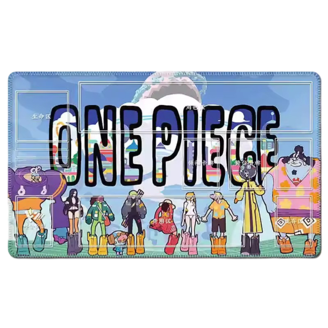 Anime One Piece Character Trading Card Playmat Anime One Piece Character Trading Card Playmat
