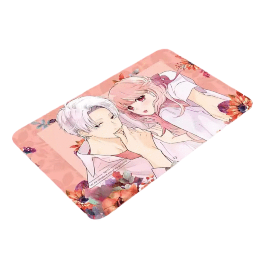 Anime Yuki Itose And Itsuomi Nagi Floor Mat Anime Yuki Itose And Itsuomi Nagi Floor Mat