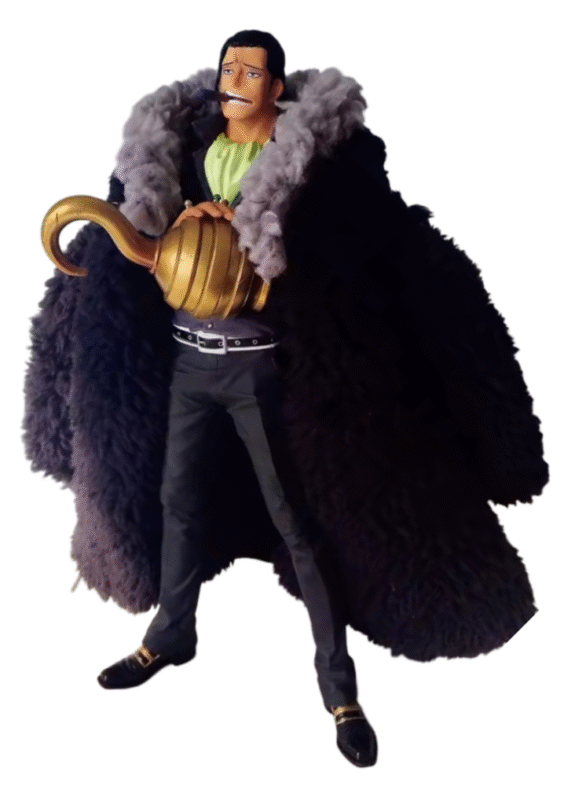 One Piece Anime Crocodile Humanoid Toy