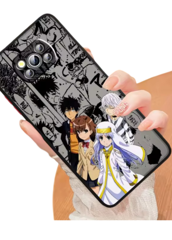 Anime A Certain Magical Index Print Phone Case For Xiaomi Mi Poco