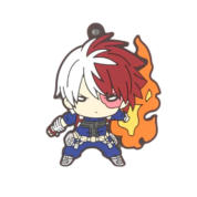 Anime My Hero Academia Todoroki Shoto Keychain