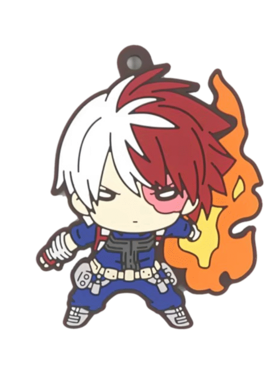 Anime My Hero Academia Todoroki Shoto Keychain