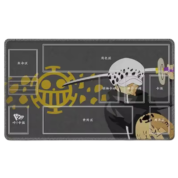 Anime One Piece Trafalgar D. Water Law Trading Card Playmat
