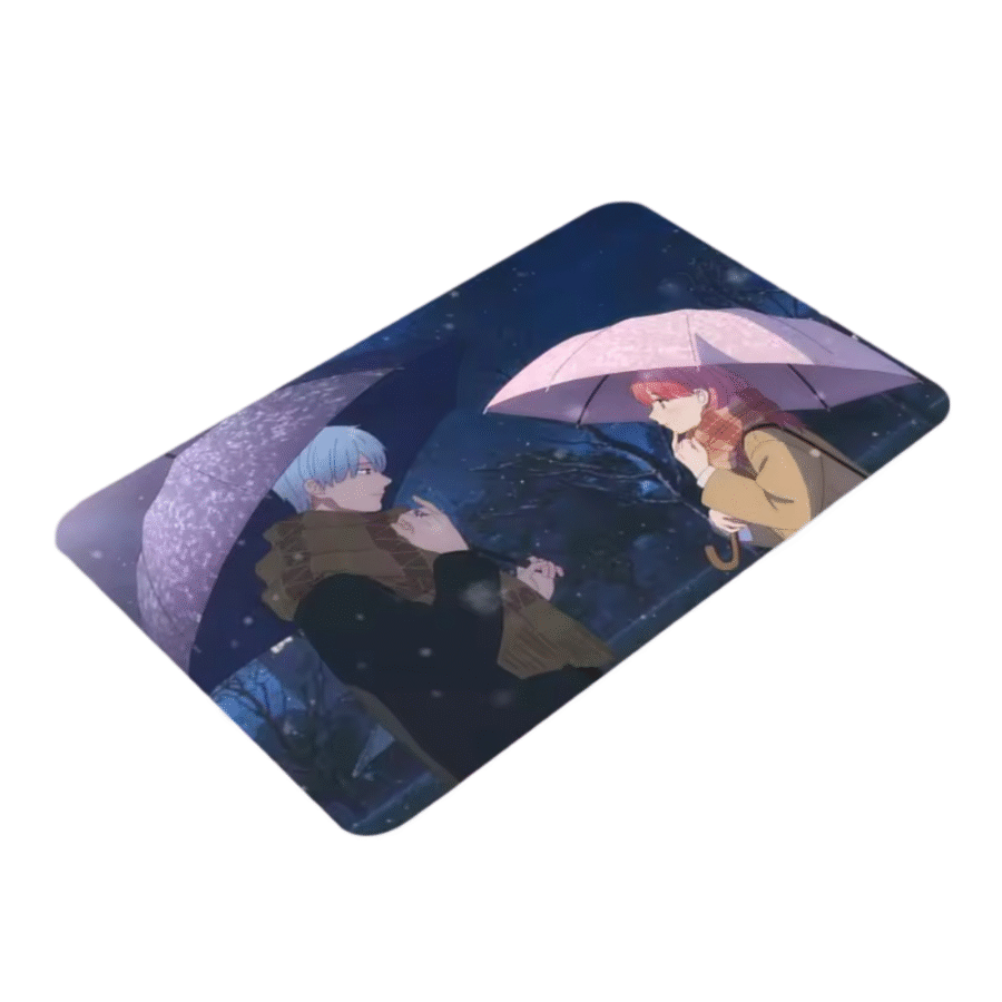 Yuki Itose And Itsuomi Nagi Anime Floor Mat Yuki Itose And Itsuomi Nagi Anime Floor Mat